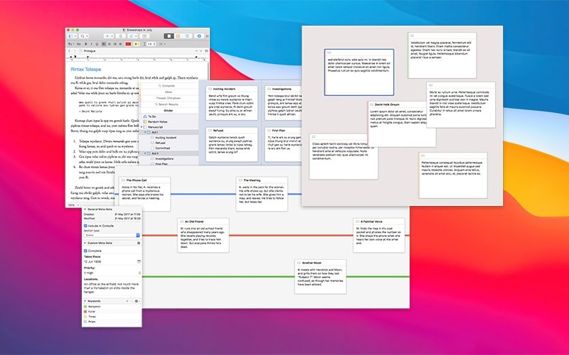 Scrivener 3 screenshot 4